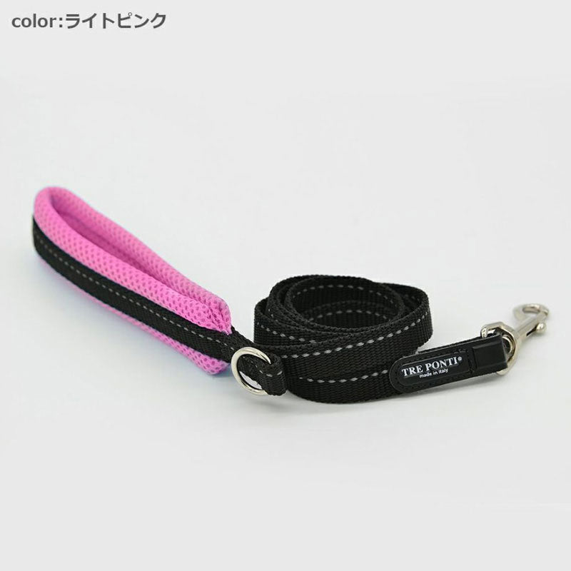 【トレポンティ Tre Ponti】ソフトメッシュリーシュ パステル Soft Mesh Leash PASTEL