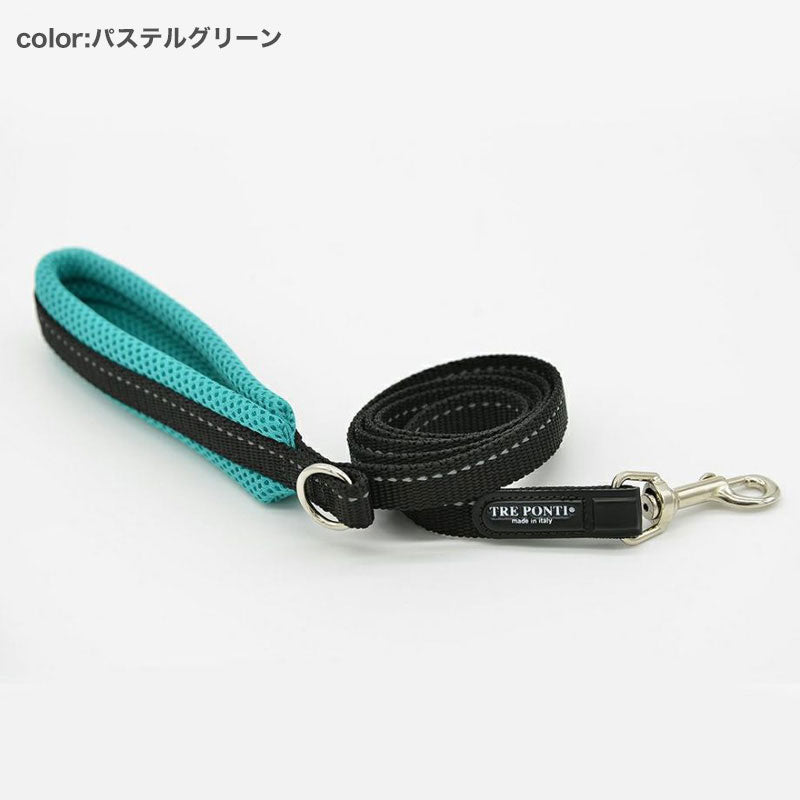 【トレポンティ Tre Ponti】ソフトメッシュリーシュ パステル Soft Mesh Leash PASTEL