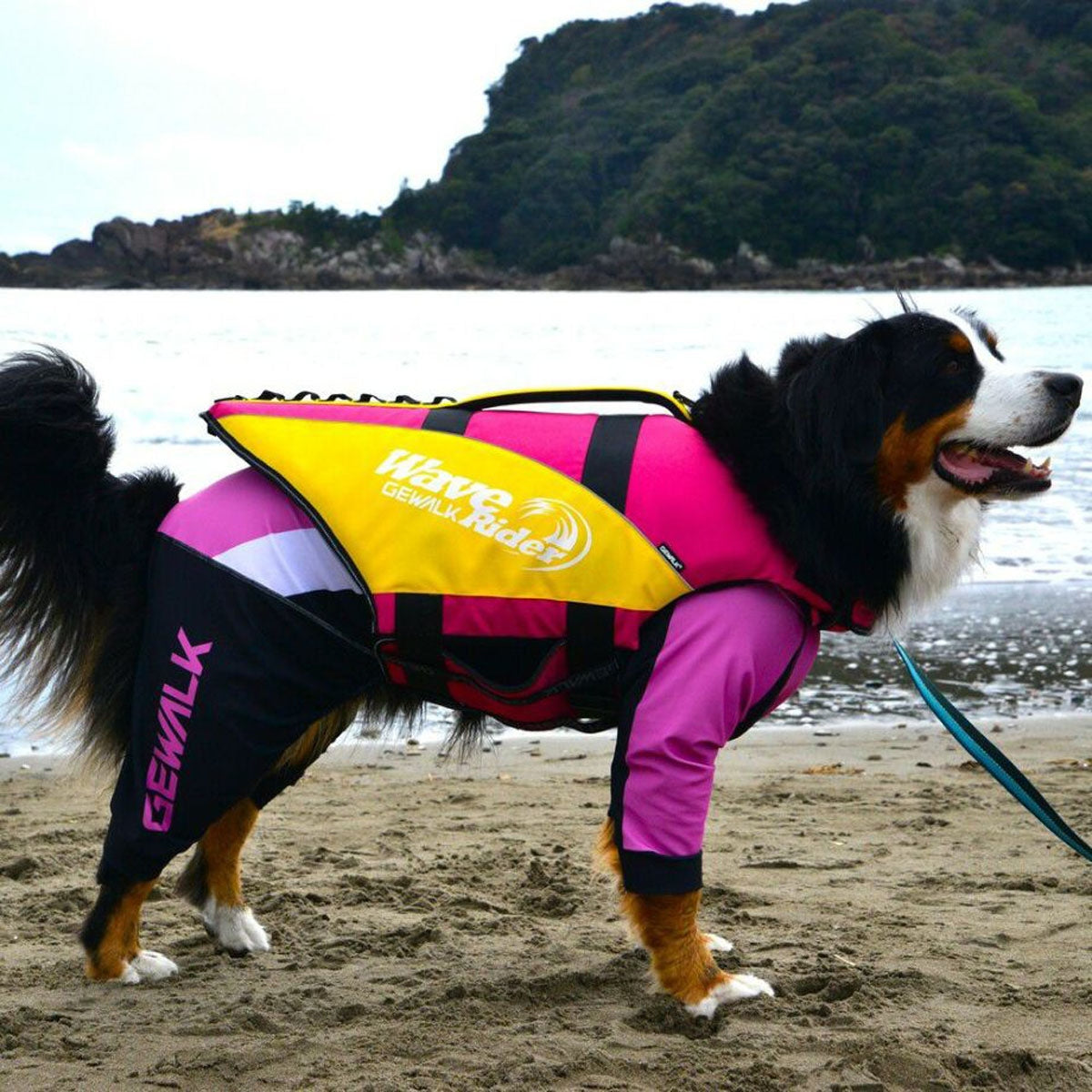 【GEWALK ジウォーク】【2025年モデル】トリコロール カラー プリント プロテクト ストレッチ ロンパース 5XLサイズ 取り寄せ品