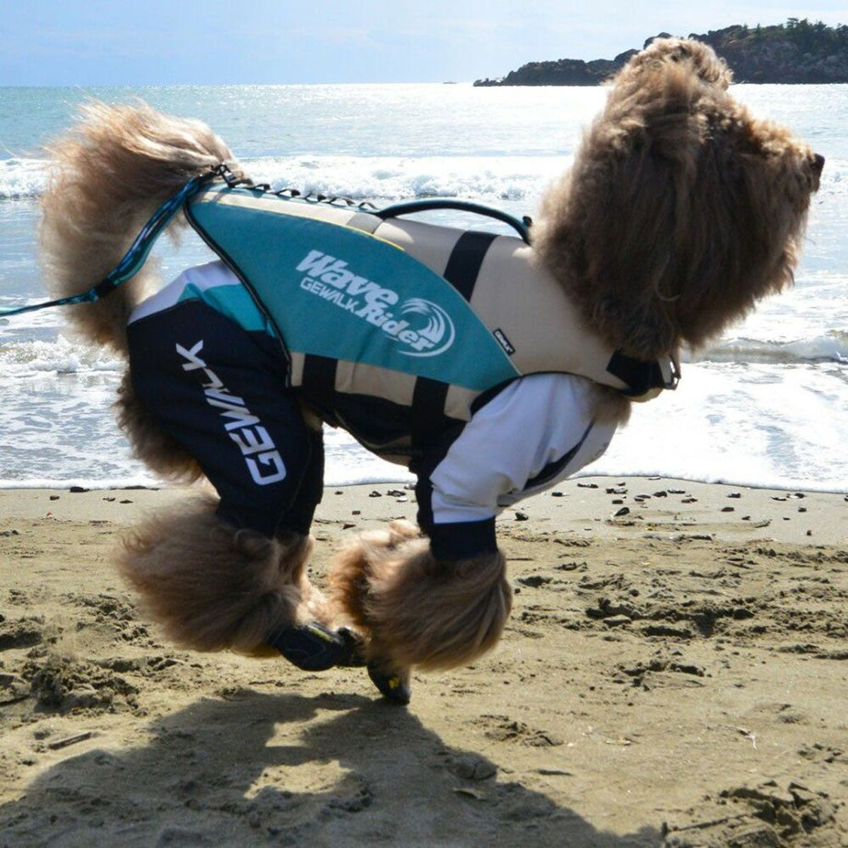 【GEWALK ジウォーク】【2025年モデル】トリコロール カラー プリント プロテクト ストレッチ ロンパース 4XLサイズ 取り寄せ品