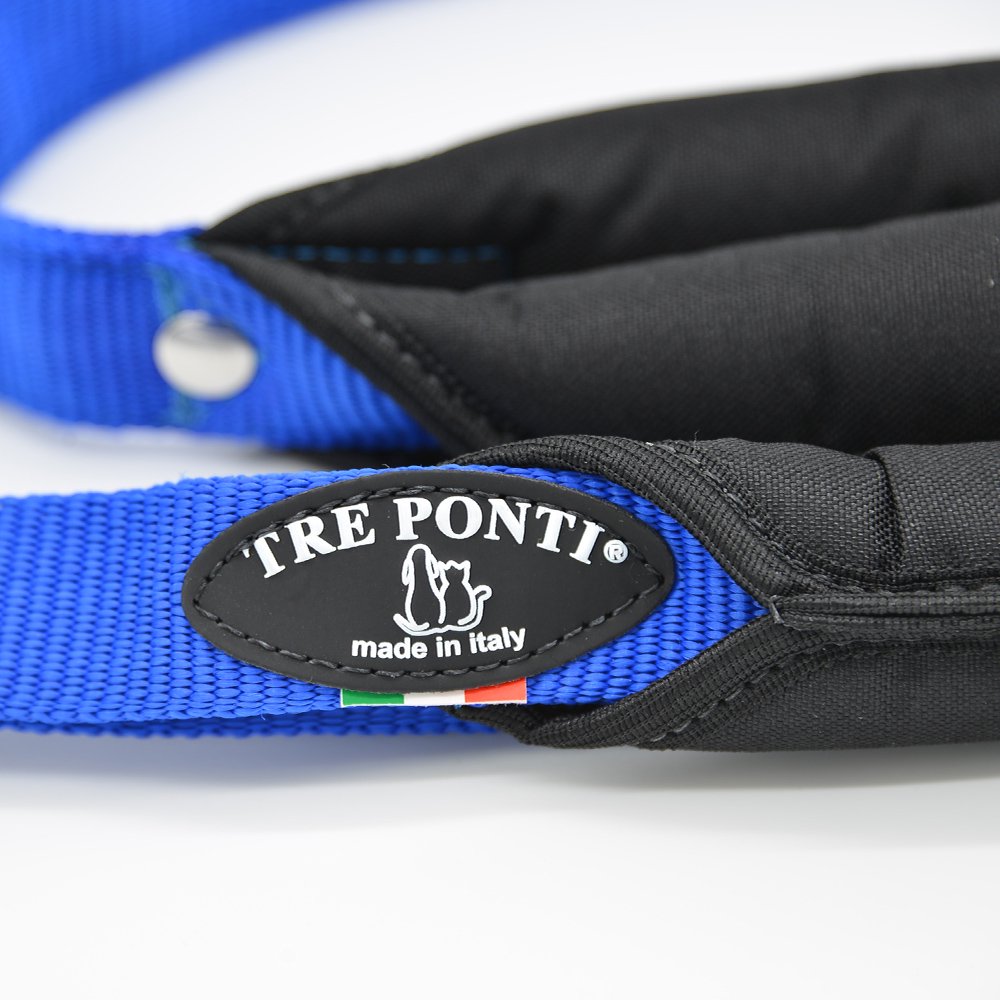 【トレポンティ Tre Ponti】ダブルセーフティーハンドル リーシュ 65cm