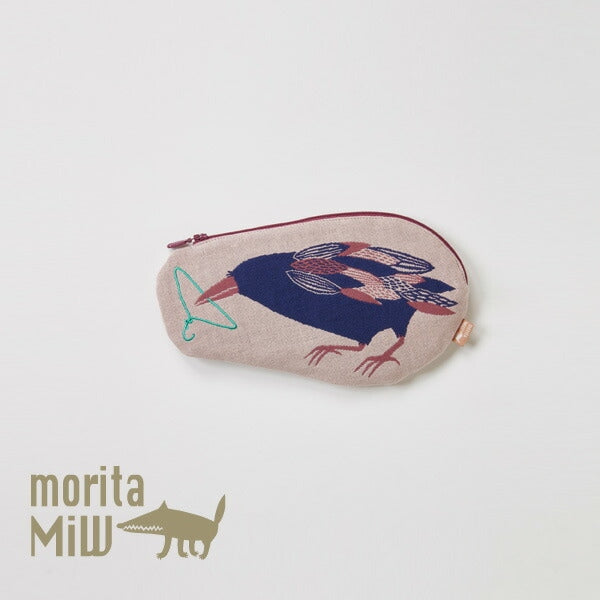 【moritaMiW】ポーチ アルマジロ・コモドドラゴン・カラス