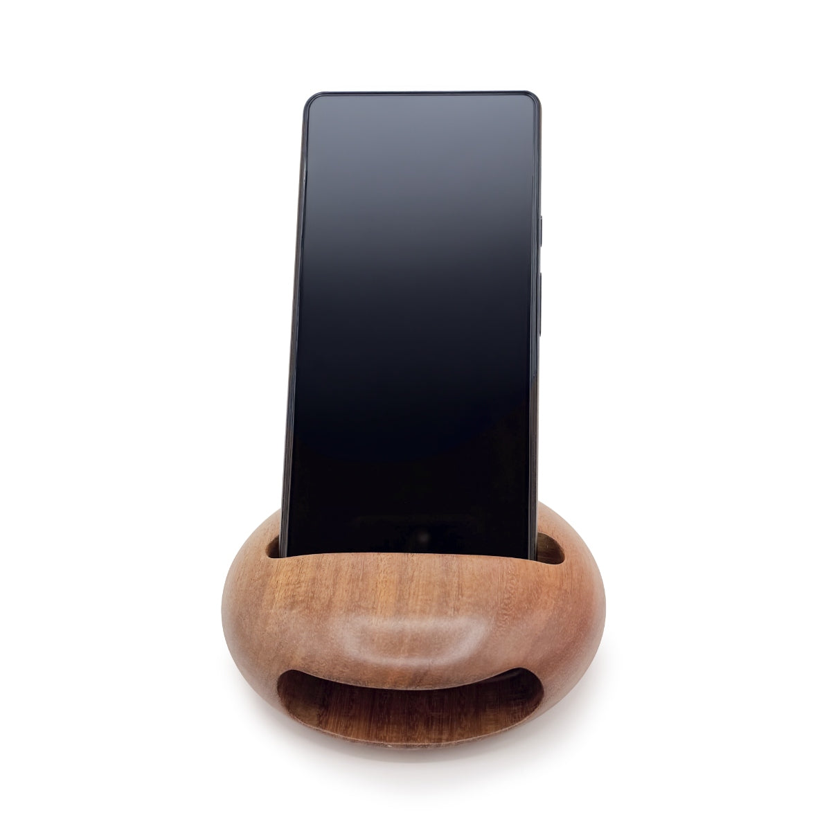 【Asia Crafts Link アジアクラフトリンク】スマホスピーカー オレーシア 天然木