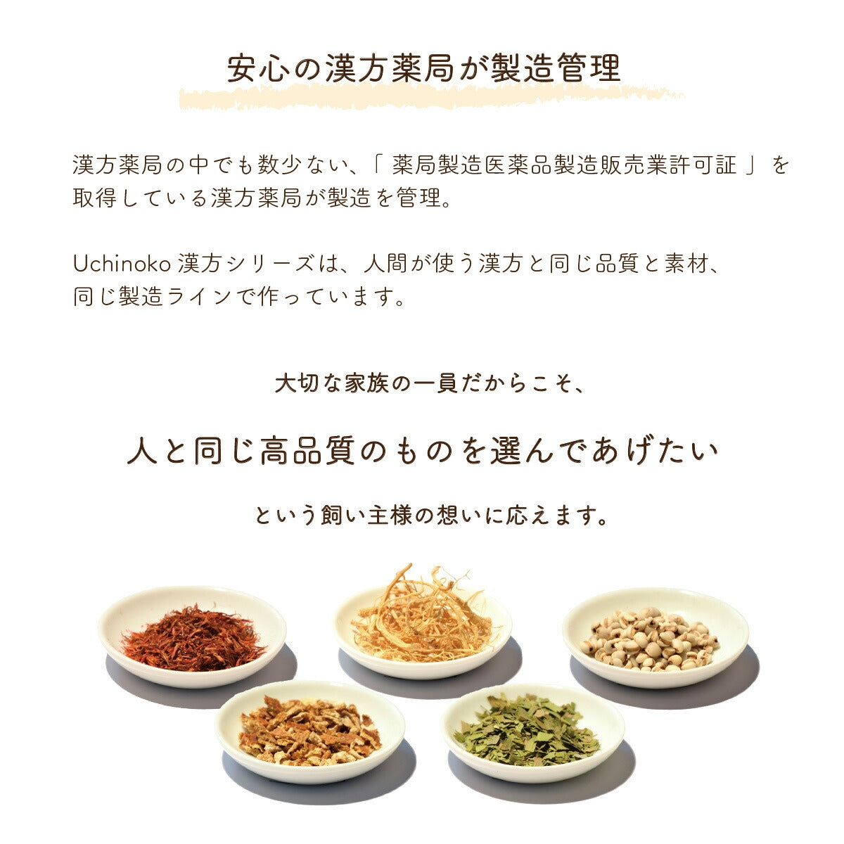 【Uchinoko うちのこ】ペット用 サプリ 漢方 気の巡り 30g