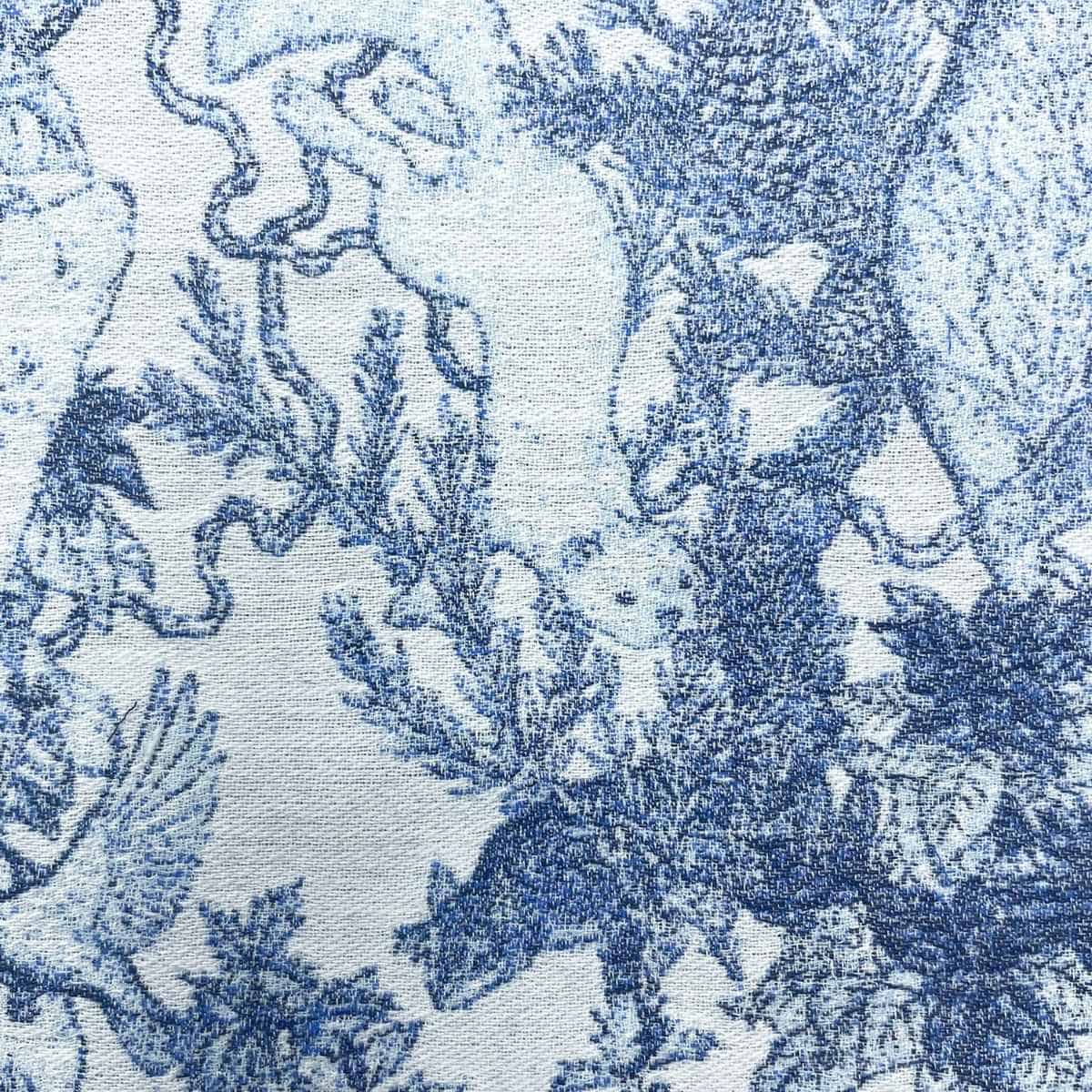 【Tomoaki Murayama / 村山大明×bpbp】聖夜の生命 JACQUARD HANDKERCHIEF ジャガード織ハンカチ
