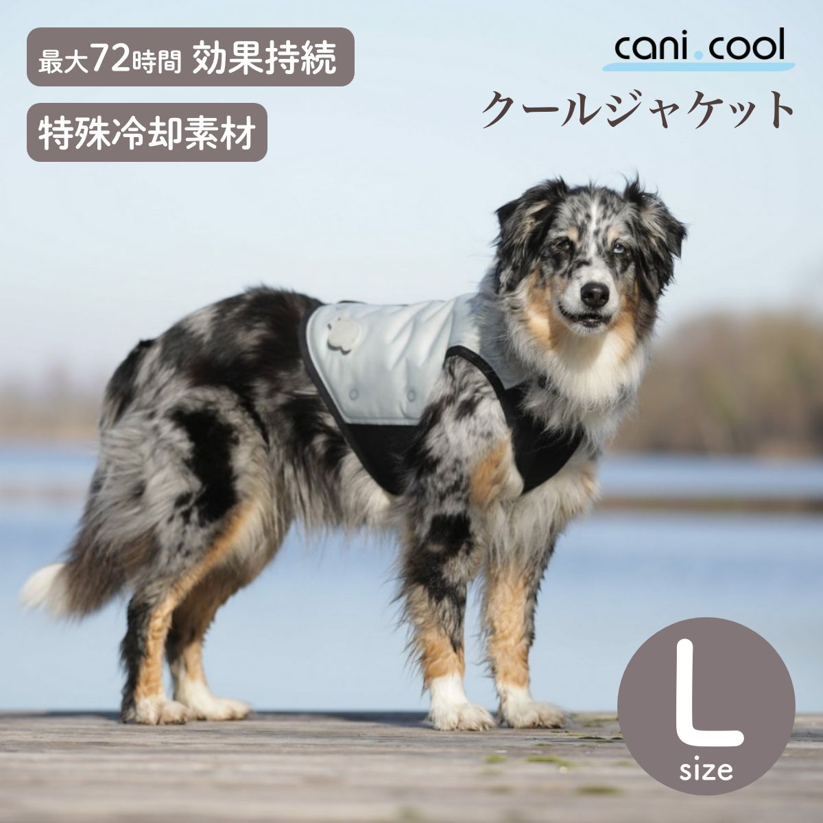 【cani.cool カニクール】クールジャケット Lサイズ クールコート