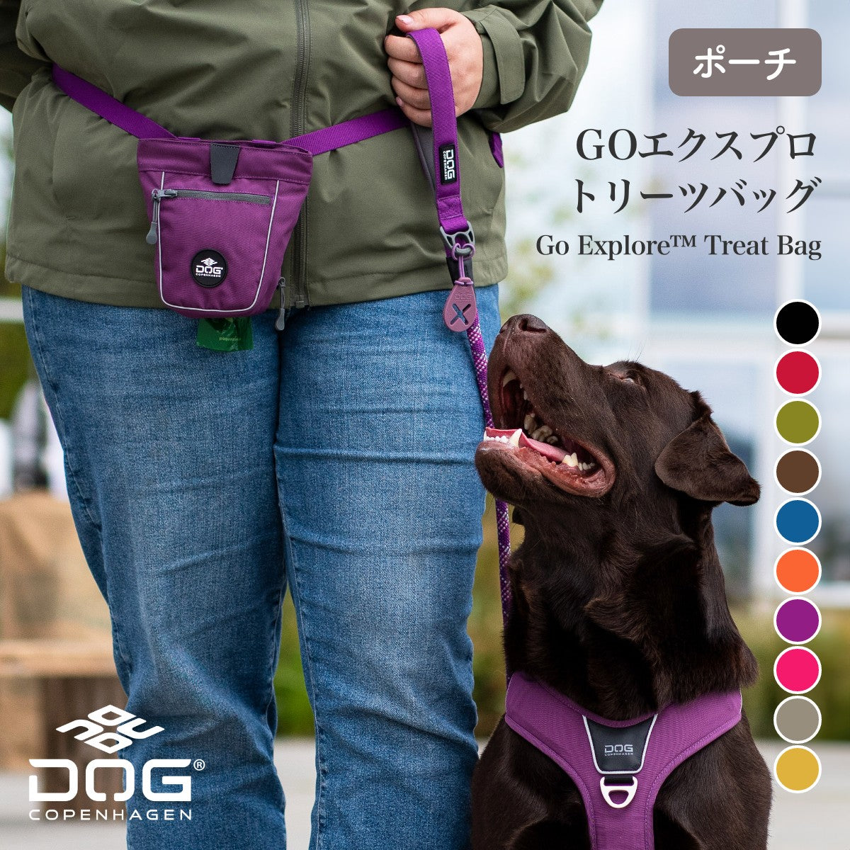 【DOG Copenhagen ドッグコペンハーゲン】GOエクスプロ トリーツバッグ