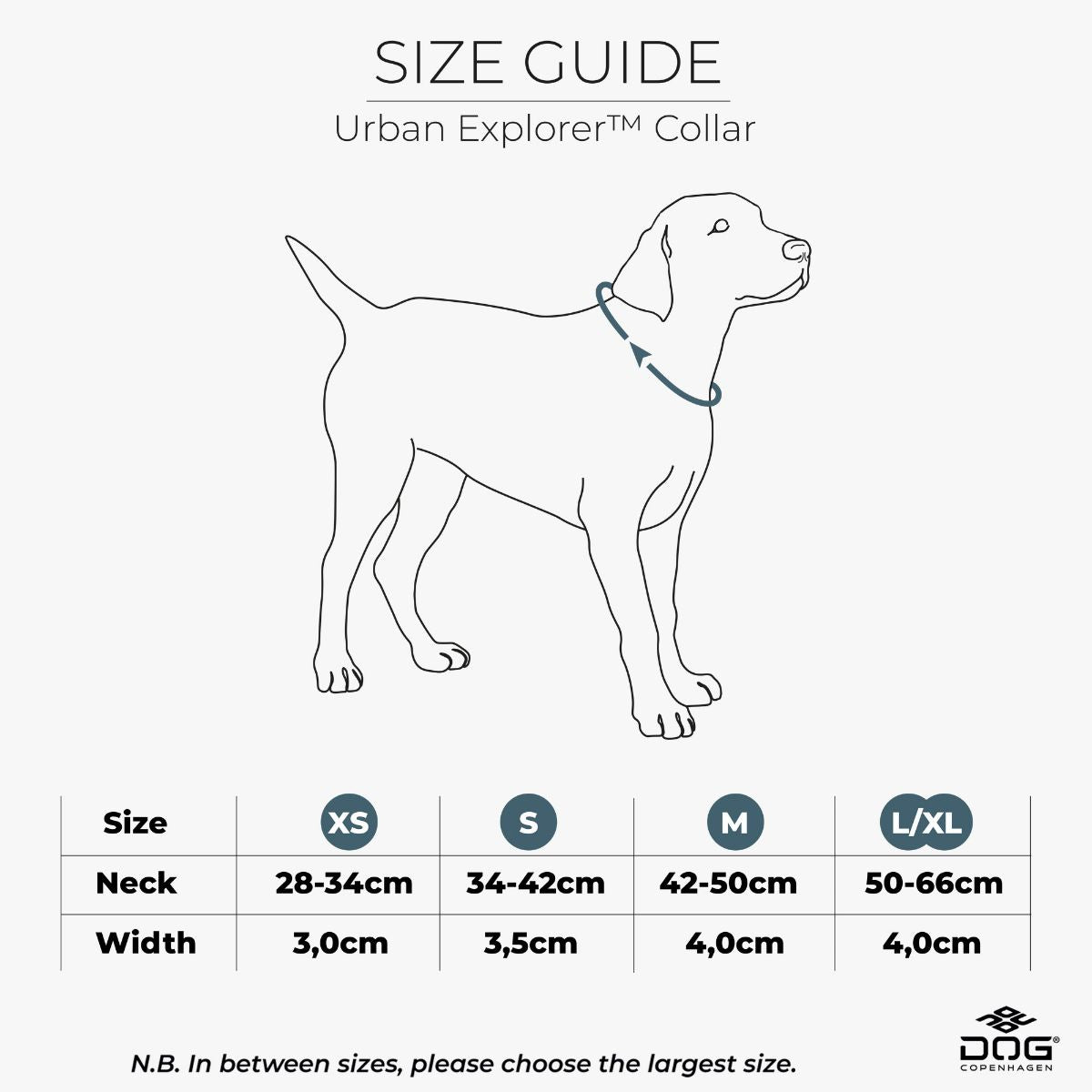 【DOG Copenhagen ドッグコペンハーゲン】アーバンエクスプローラーカラー XS〜L/XLサイズ