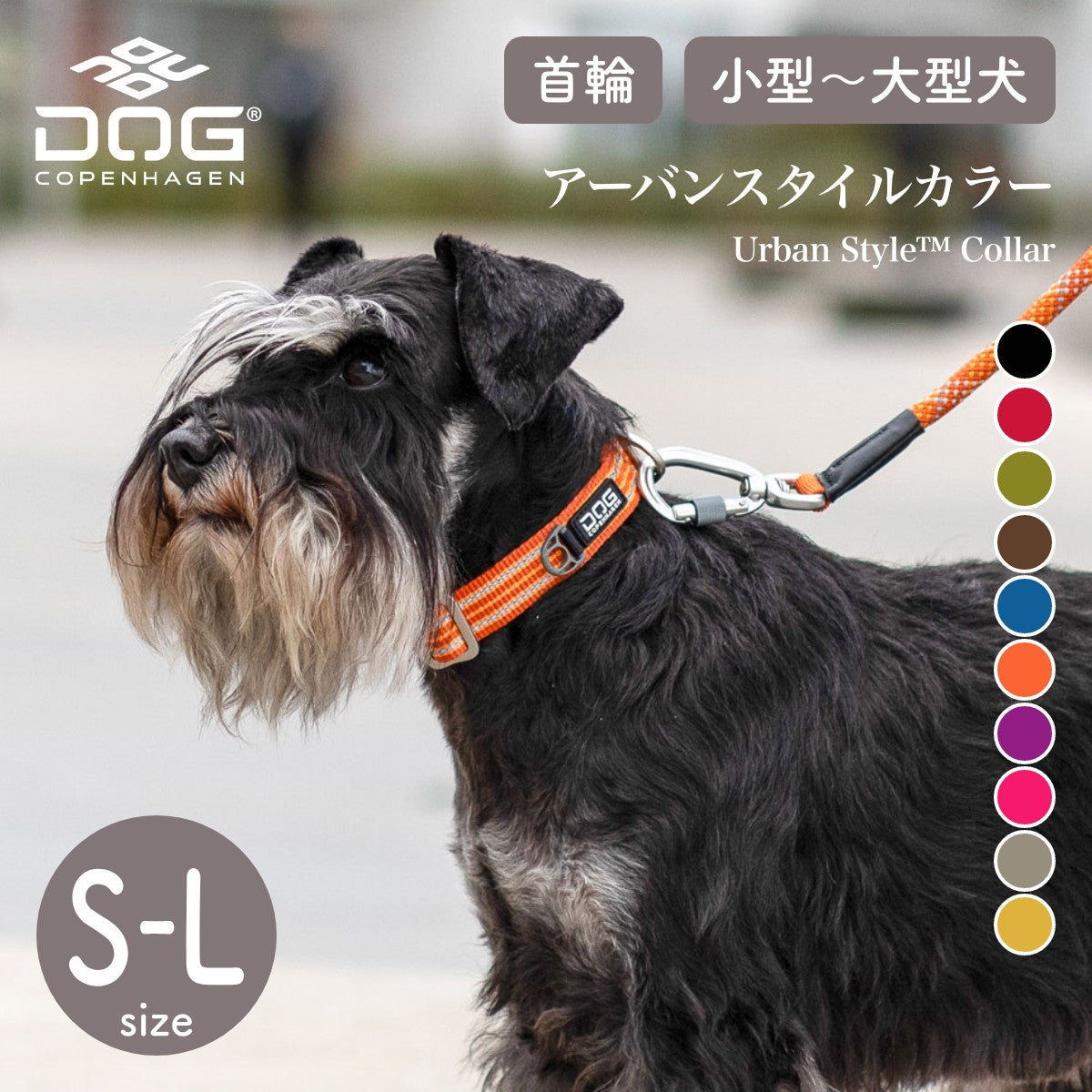【DOG Copenhagen ドッグコペンハーゲン】アーバンスタイルカラー S,M,Lサイズ【2024年モデル】