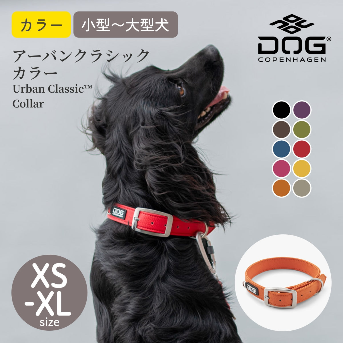 【DOG Copenhagen ドッグコペンハーゲン】アーバンクラシックカラー XS〜XLサイズ