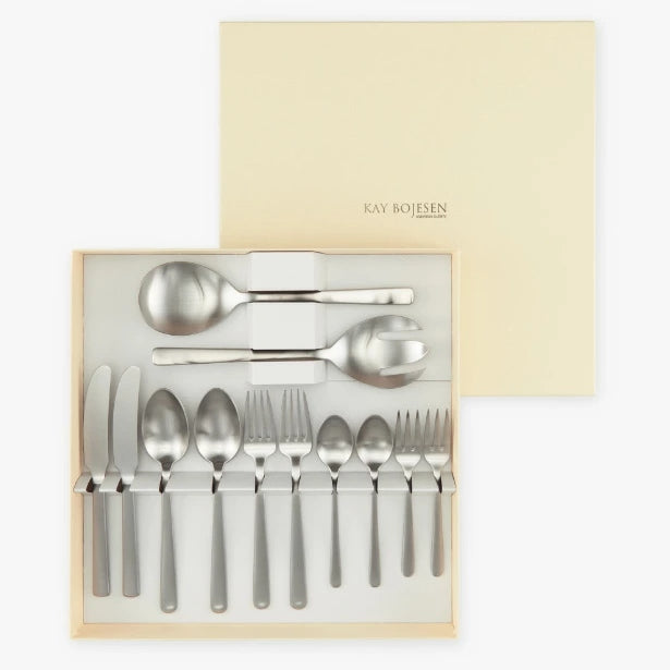 【KAY BOJESEN Cutlery カイボイスン カトラリー】ディナー ペアカトラリー 12点セット