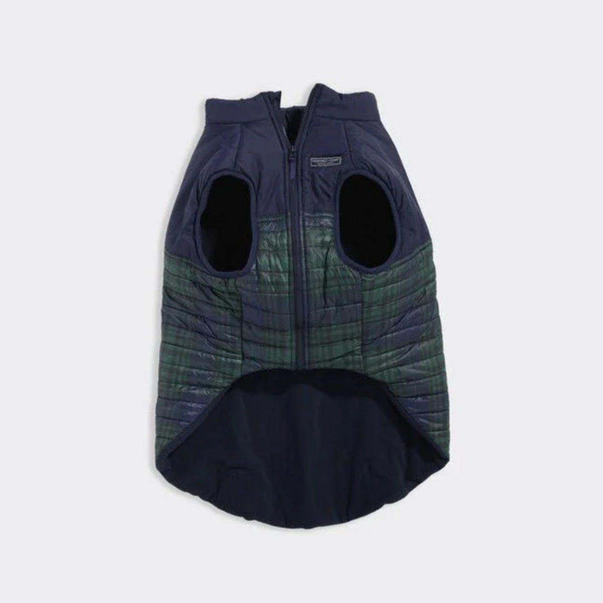 【FOUND MY ANIMAL ファウンドマイアニマル】パファージャケット BLACKWATCH NAUTICAL NAVY グリーンチェック 3XL サイズ Vineyard Vines コラボ
