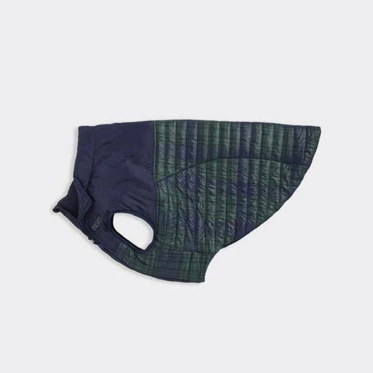 【FOUND MY ANIMAL ファウンドマイアニマル】パファージャケット BLACKWATCH NAUTICAL NAVY グリーンチェック 3XL サイズ Vineyard Vines コラボ