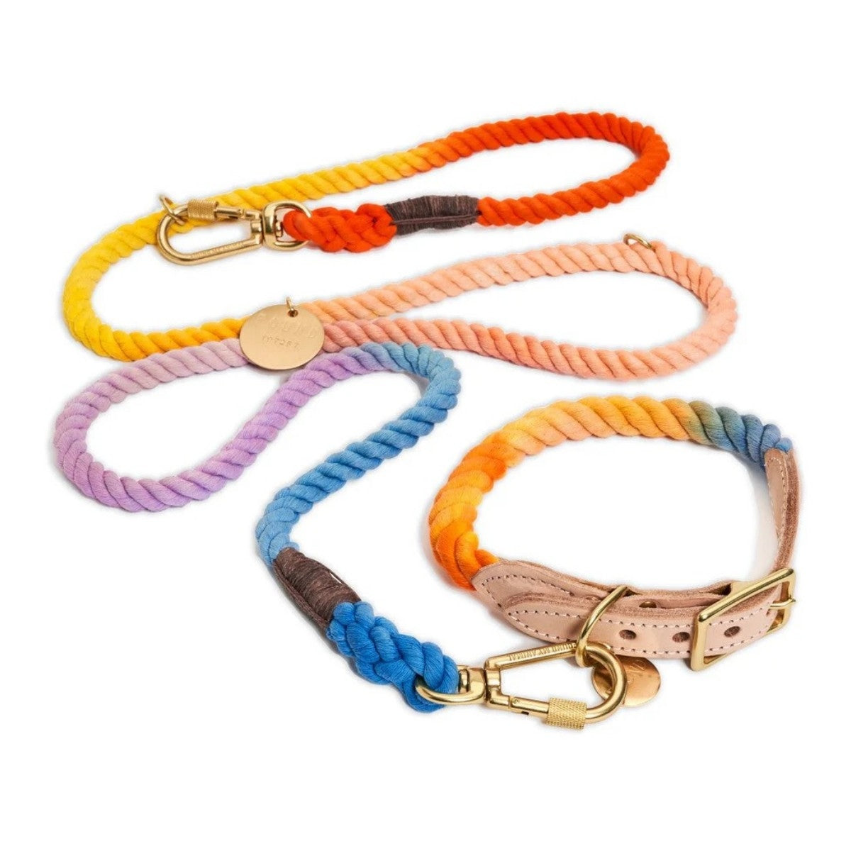 【FOUND MY ANIMAL ファウンドマイアニマル】アジャスタブル・リーシュ(リード)ソレイユ Mサイズ