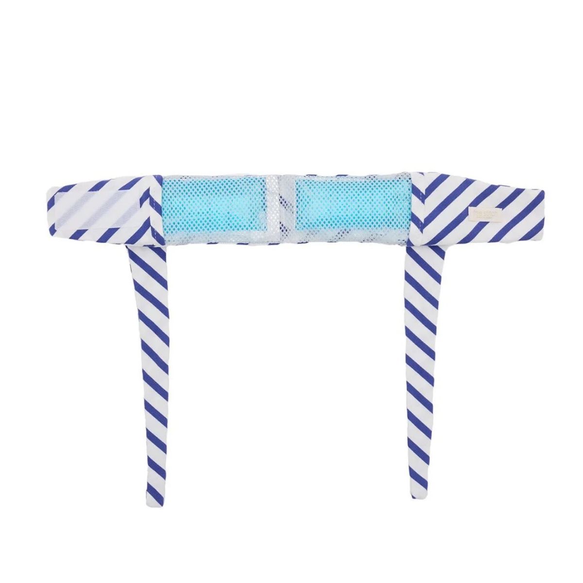 【free stitch フリーステッチ】マリンボーダーネッククーラー ブルー レッド Mサイズ