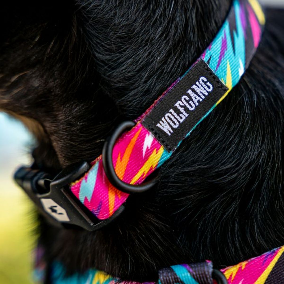 【WOLFGANG MAN & BEAST ウルフギャング マン&ビースト】首輪 FuzzyTails Colla(S M L size 首周り:20〜66cm)