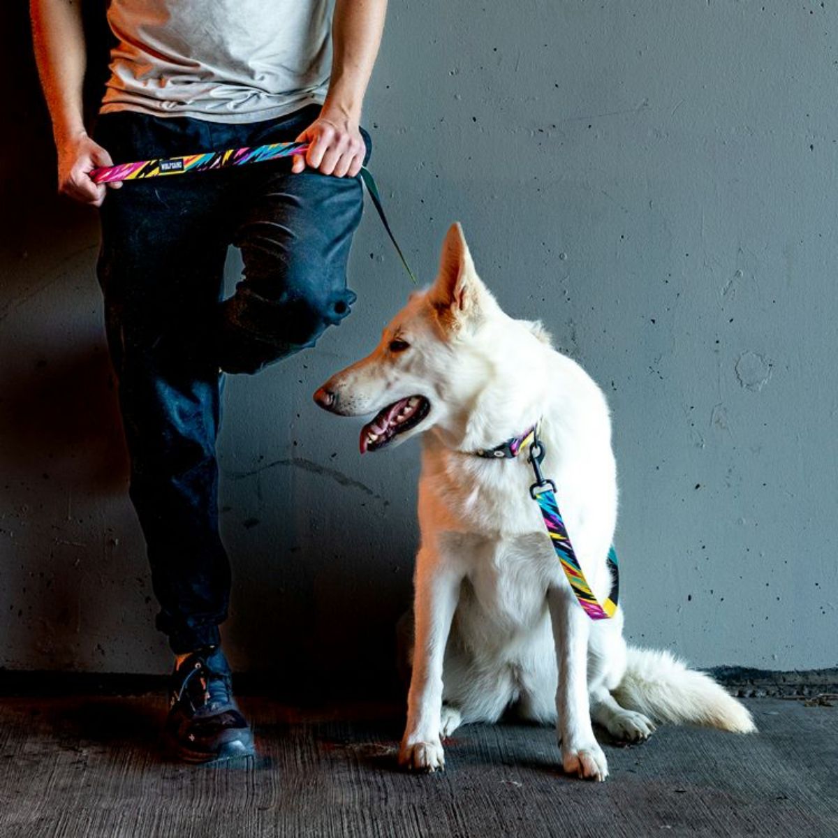 【WOLFGANG MAN & BEAST ウルフギャング マン&ビースト】リード FuzzyTails Leash(S M L size 全長:122cm 183cm)