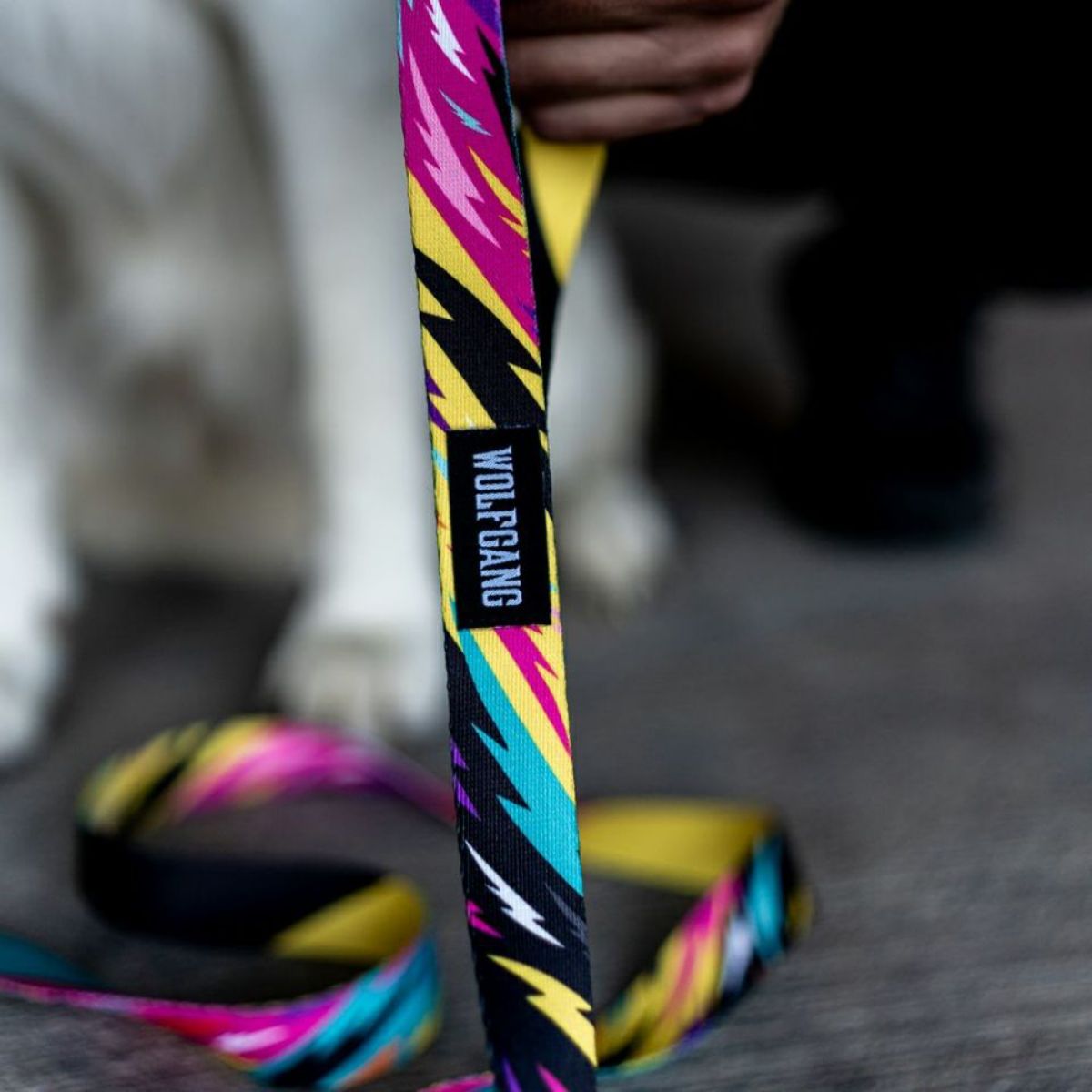 【WOLFGANG MAN & BEAST ウルフギャング マン&ビースト】リード FuzzyTails Leash(S M L size 全長:122cm 183cm)