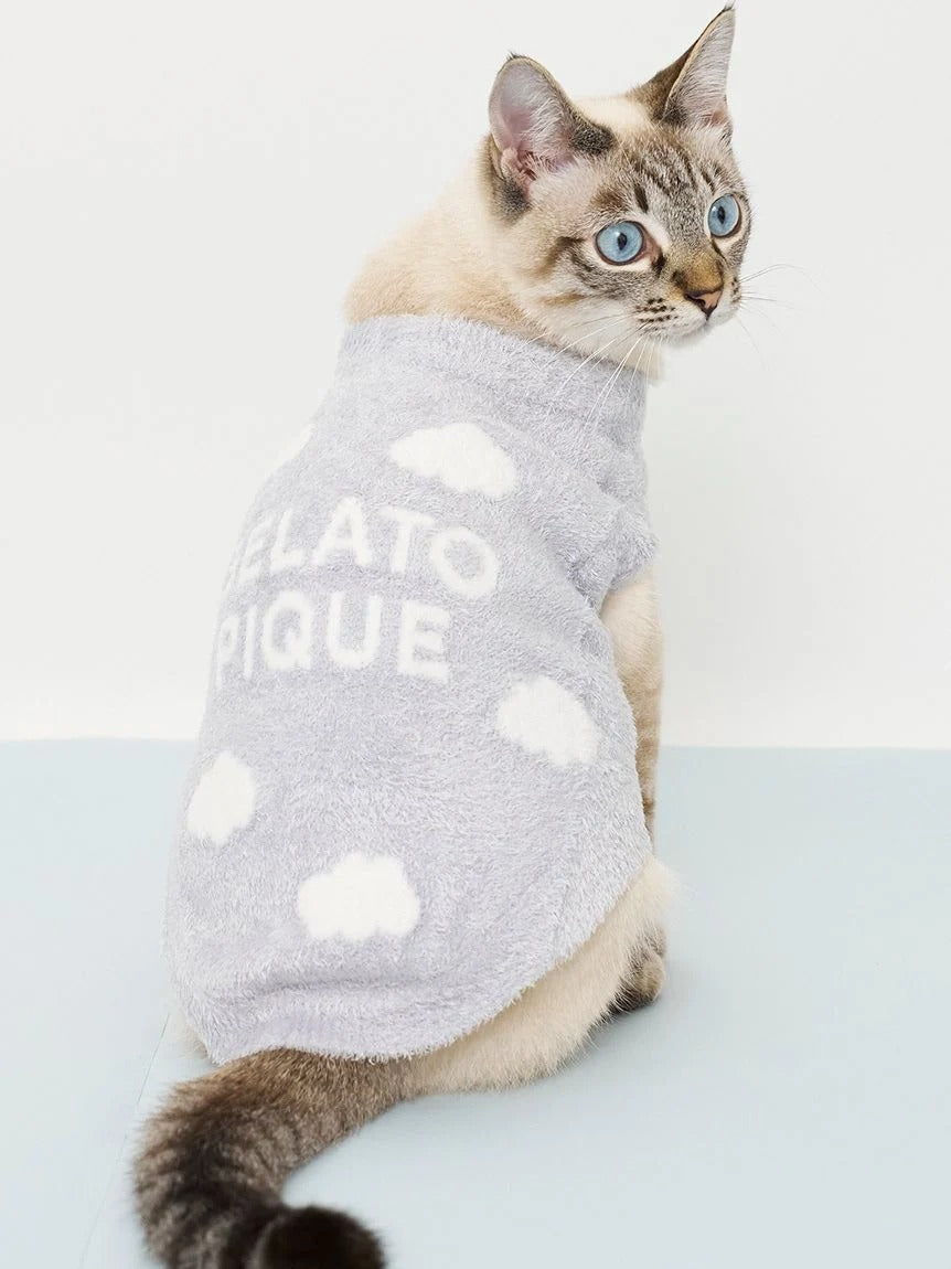 ジェラート ピケ gelato pique CAT&DOG スムーズィー 空モチーフプルオーバー S,Mサイズ PAGG264705