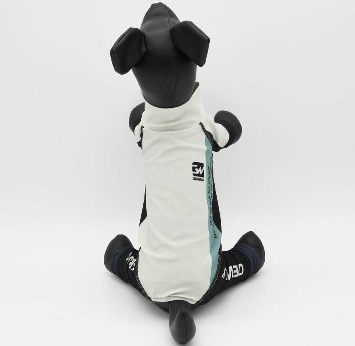 【GEWALK ジウォーク】【2025年モデル】トリコロール カラー プリント プロテクト ストレッチ ロンパース 5Lサイズ