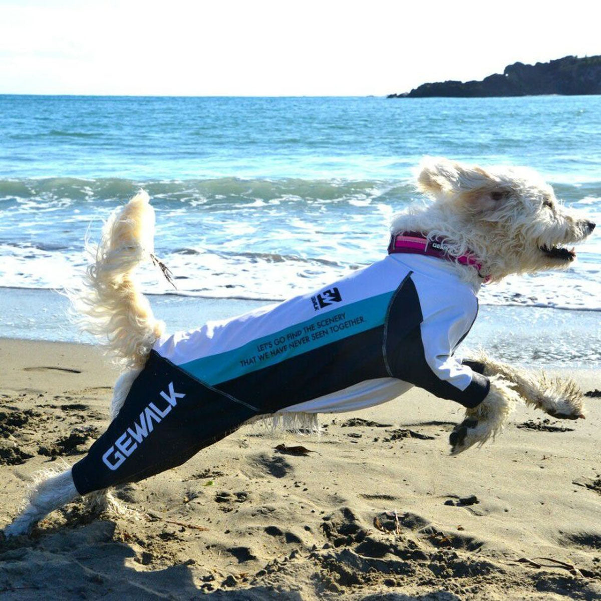 【GEWALK ジウォーク】【2025年モデル】トリコロール カラー プリント プロテクト ストレッチ ロンパース 2XLサイズ