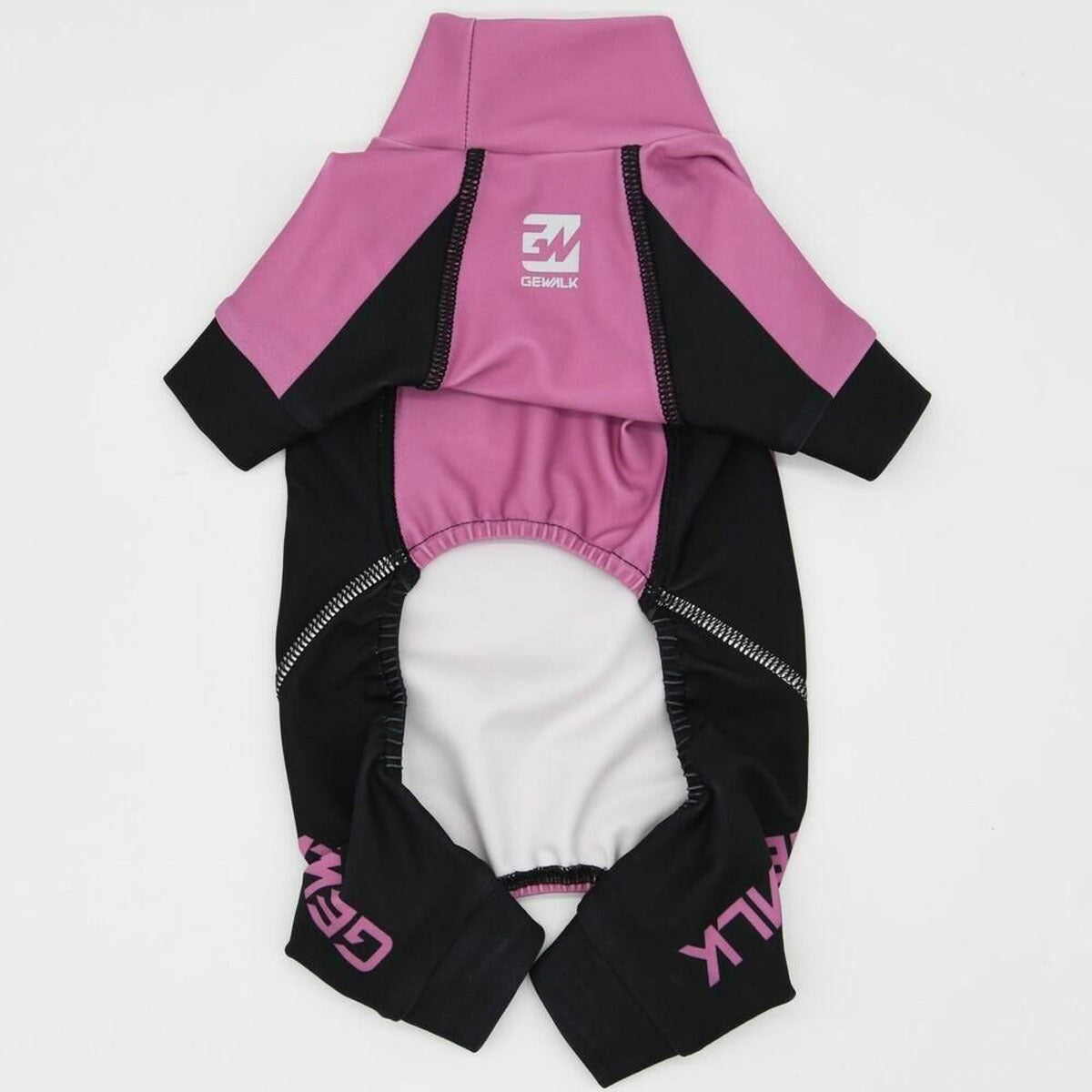 【GEWALK ジウォーク】【2025年モデル】トリコロール カラー プリント プロテクト ストレッチ ロンパース 5Lサイズ