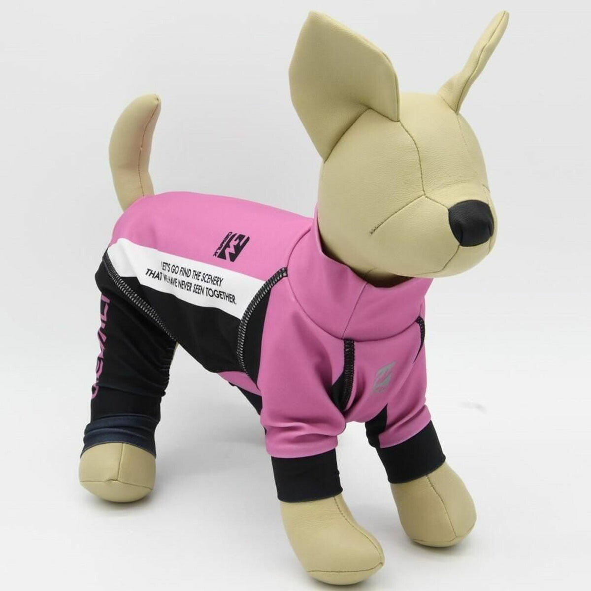 【GEWALK ジウォーク】【2025年モデル】トリコロール カラー プリント プロテクト ストレッチ ロンパース 5Lサイズ