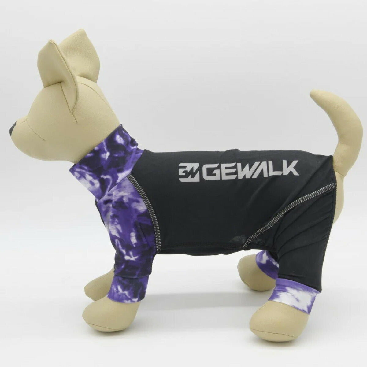 【GEWALK ジウォーク】タイダイプリント マイナス フリージング ロンパース 2XLサイズ グリーン・パープル