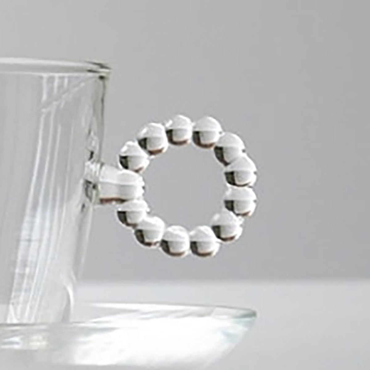 【HARIO Lampwork Factory ハリオランプワークファクトリー】カップ&ソーサー サークル N