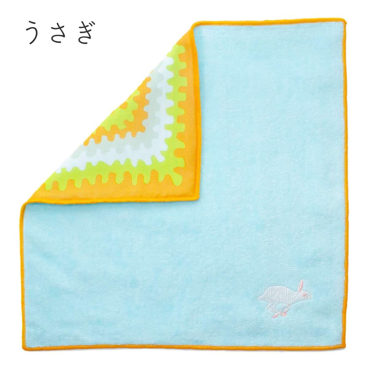 【KODUE HIBINO ひびのこづえ】干支シリーズ ミニタオル ねずみ うし とら うさぎ