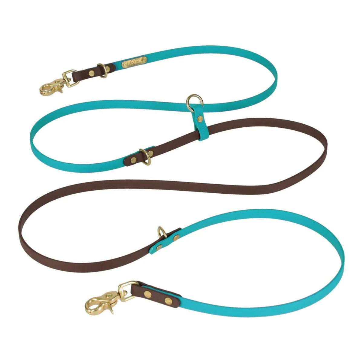 【HIGH TAIL HIKES ハイテールハイクス】コンバーチブル リード 2カラー ティール&チョコレート Mサイズ