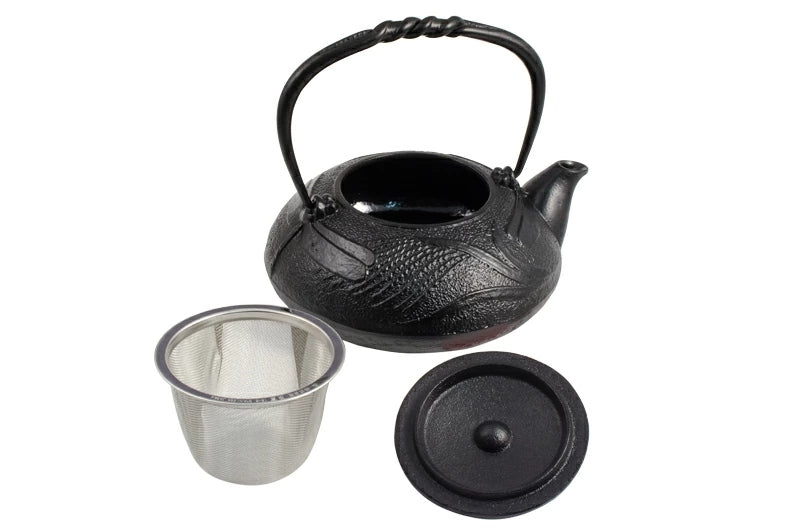 【及富】南部鉄器 現代 急須 とんぼ(蜻蛉) 0.45L