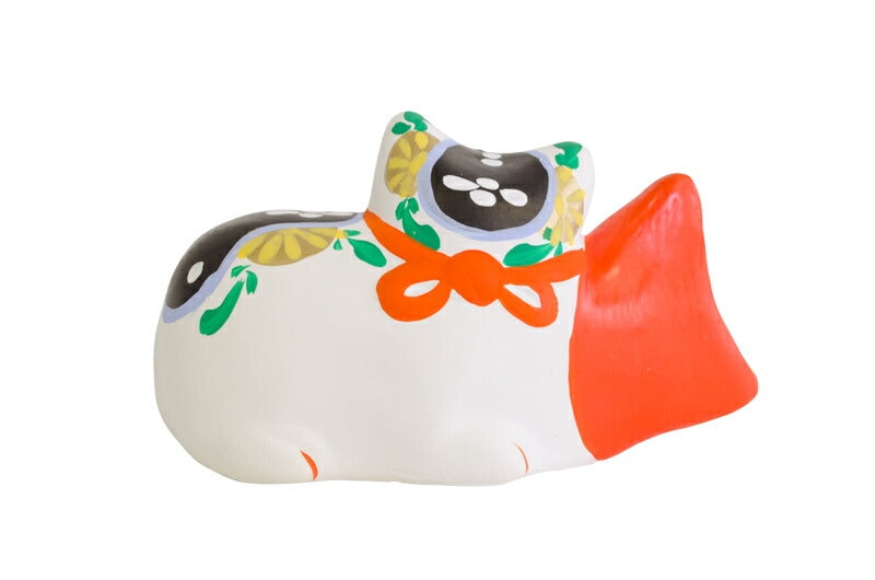 【つつみのおひなっこや】 堤人形 鯛猫(小)