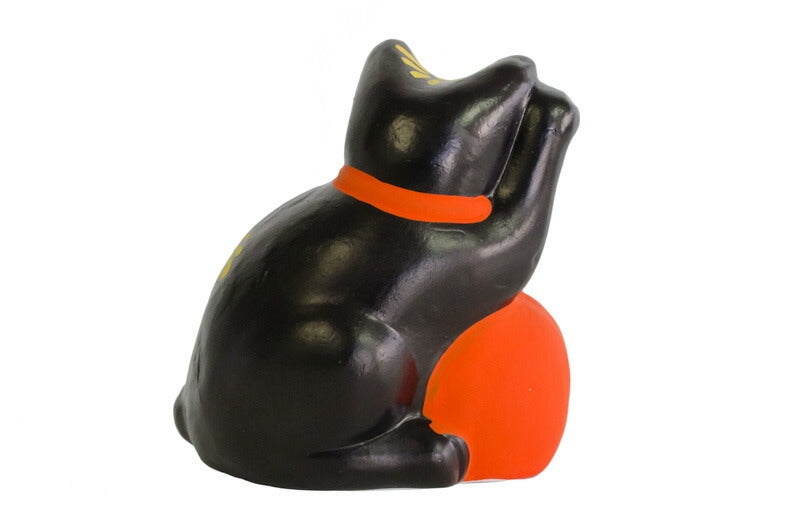 【つつみのおひなっこや】 堤人形 だるま抱き招き黒猫