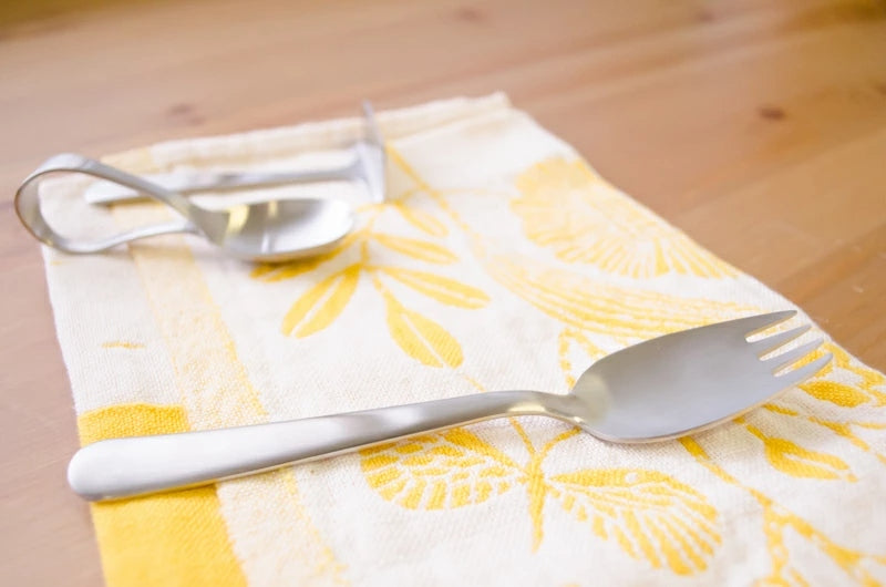 【KAY BOJESEN Cutlery カイボイスン カトラリー】チャイルド スプーンフォーク(マット仕上げ)