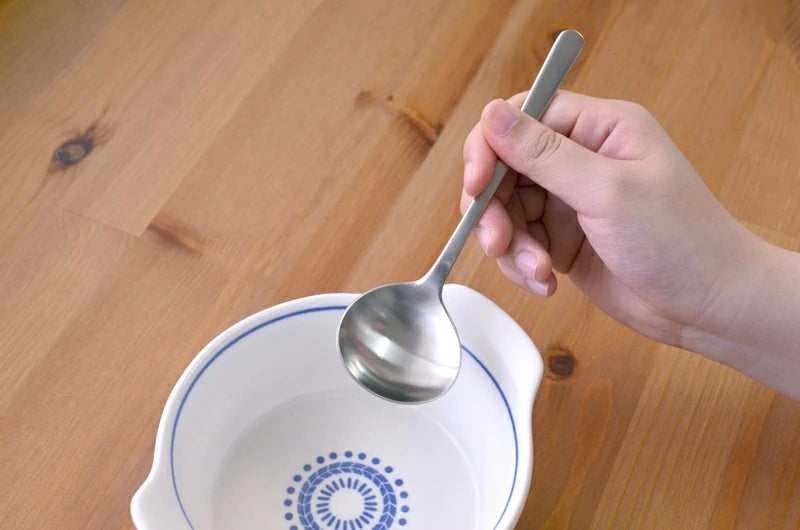 【KAY BOJESEN Cutlery カイボイスン カトラリー】スープスプーン(マット仕上げ)