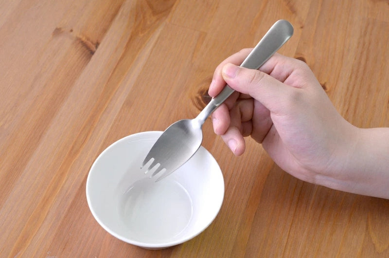 【KAY BOJESEN Cutlery カイボイスン カトラリー】チャイルド スプーンフォーク(マット仕上げ)