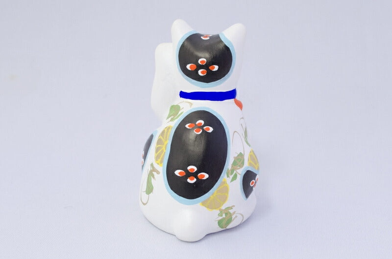 【つつみのおひなっこや】 堤人形 招き白猫(中)