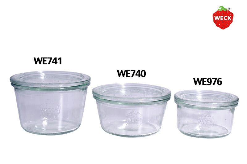 【WECK ウェック】モールド WE976 キャニスター 165ml Mサイズ