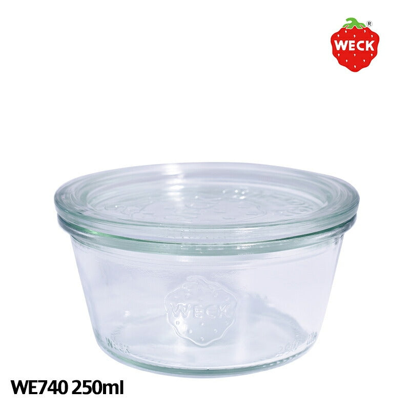【WECK ウェック】モールド WE740 キャニスター 250ml Lサイズ