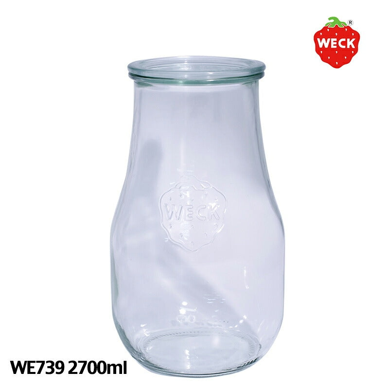 【WECK ウェック】チューリップ WE739 キャニスター 2700ml Lサイズ