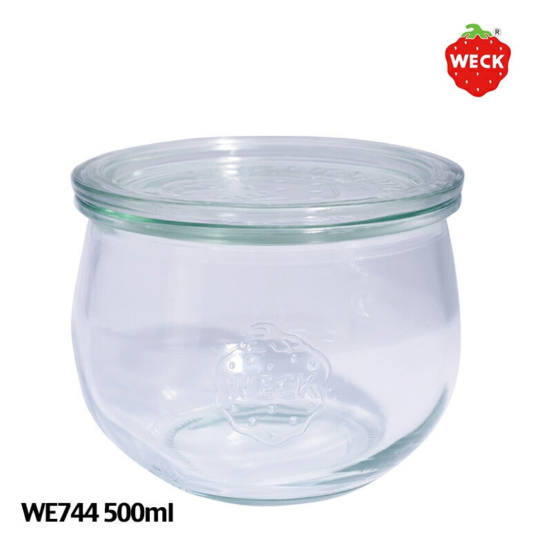【WECK ウェック】チューリップ WE744 キャニスター 500ml Lサイズ