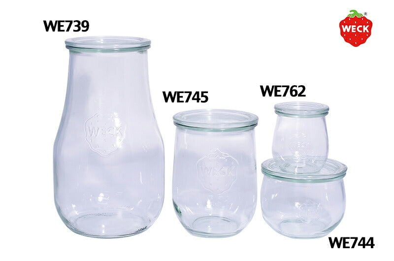 【WECK ウェック】チューリップ WE745 キャニスター 1.0L Lサイズ
