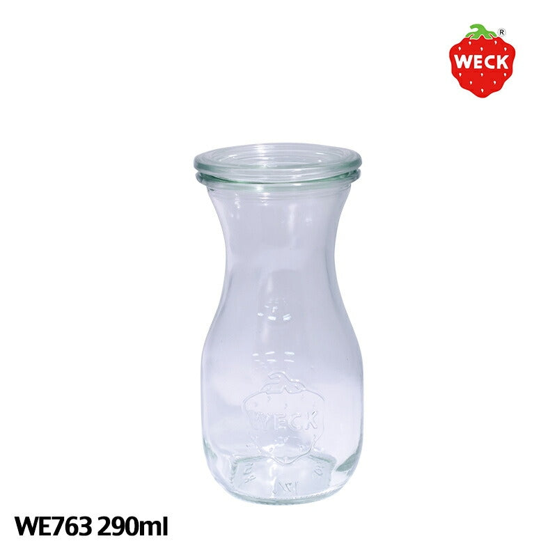 【WECK ウェック】ジュースジャーWE763 キャニスター 290ml Sサイズ