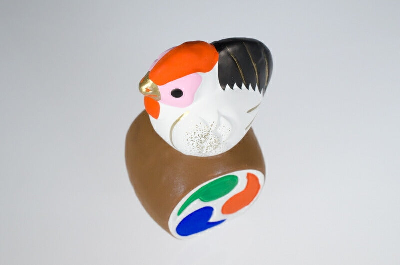 【つつみのおひなっこや】 干支 酉 鶏 とり 太鼓 堤人形