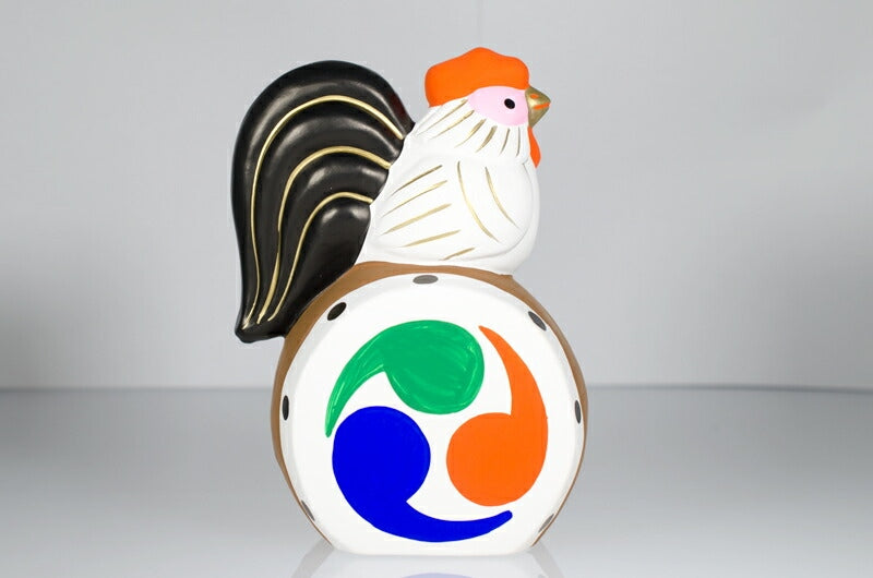 【つつみのおひなっこや】 干支 酉 鶏 とり 太鼓(大) 堤人形