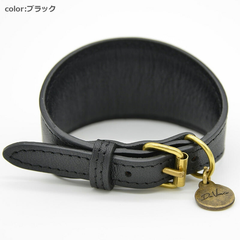 【Da Vinci ダヴィンチ】アンナレザー グレーハウンド カラー サイズ3/3.5 ※在庫限りで終了※