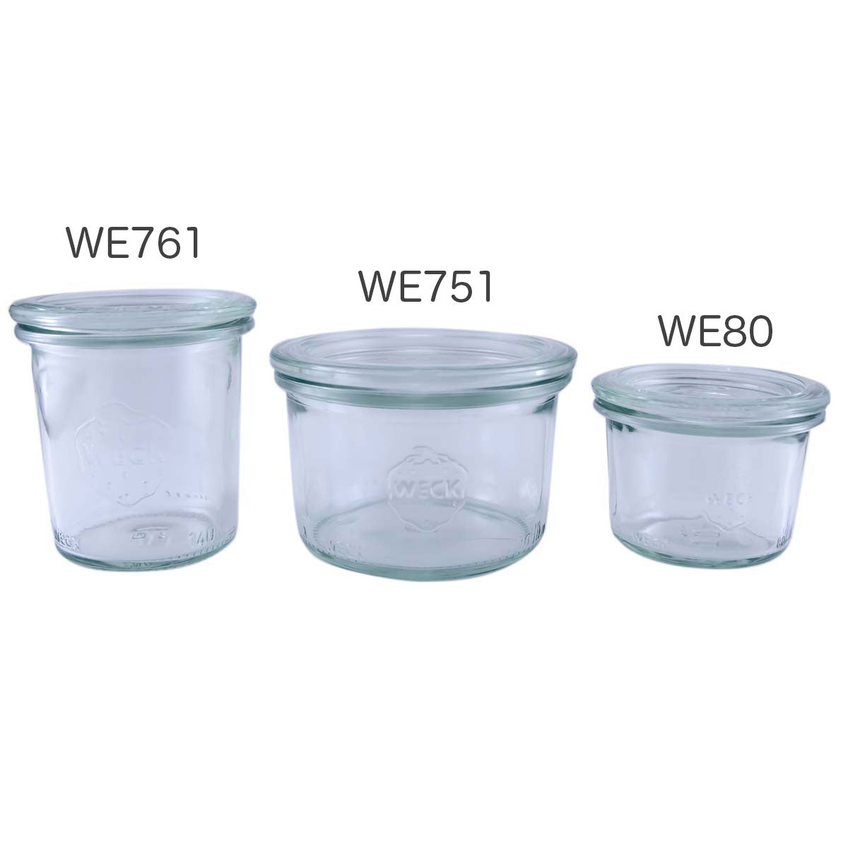【WECK ウェック】モールド WE751 キャニスター 170ml Mサイズ