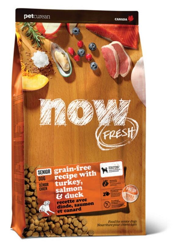 【NOW FRESH ナウ フレッシュ】グレインフリー シニア&ウェイトマネジメント / 2.72kg ターキー ドッグフード