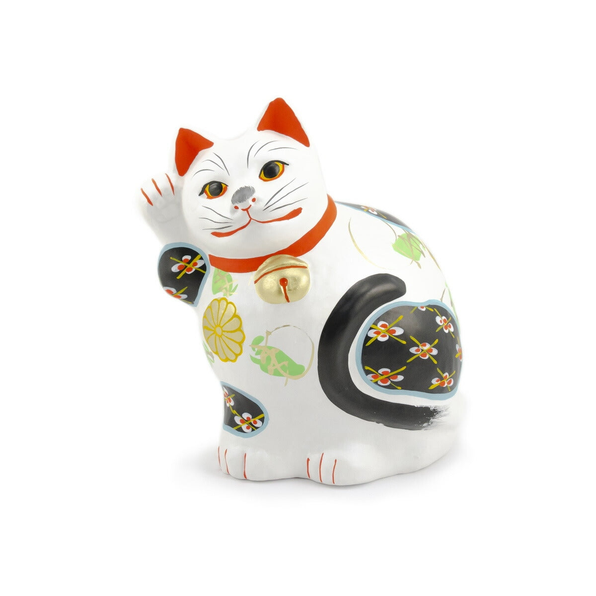 【つつみのおひなっこや】 堤人形 招き猫 横(特大)